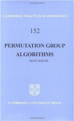 Permutation group algorithms