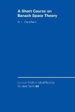 A Short Course on Banach Space Theory