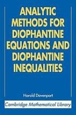 Analytic Methods for Diophantine Equations and Diophantine Inequalities