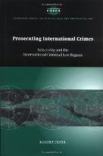 Prosecuting International Crimes