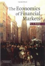 The economics of financial markets