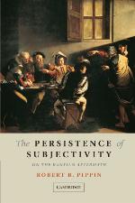 The Persistence of Subjectivity