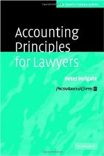 Accounting Principles for Lawyers