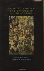 Economic Origins of Dictatorship and Democracy