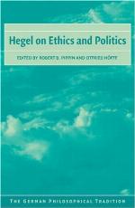 Hegel on Ethics and Politics