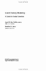 Event History Modeling