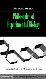 Philosophy of experimental biology