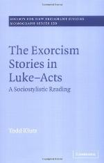 The Exorcism Stories in Luke-Acts