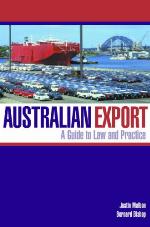 Australian export : a guide to law and practice