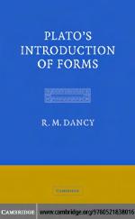 Plato's introduction of forms