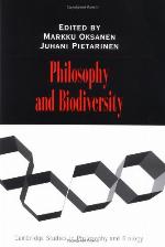 Philosophy and Biodiversity