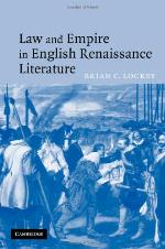 Law and Empire in English Renaissance Literature