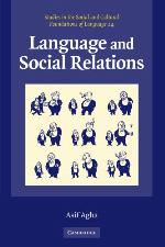 Language and social relations