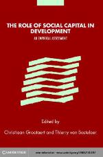 The role of social capital in development : an empirical assessment