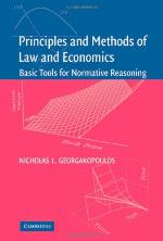 Principles and Methods of Law and Economics