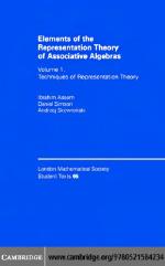 Elements of the Representation Theory of Associative Algebras