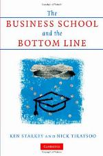 The Business School and the Bottom Line
