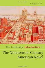 The Cambridge Introduction to the Nineteenth-Century American Novel