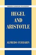 Hegel and Aristotle