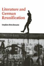 Literature and German Reunification