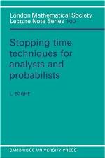 Stopping Time Techniques for Analysts and Probabilists