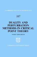 Duality and Perturbation Methods in Critical Point Theory