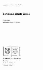 Complex Algebraic Curves