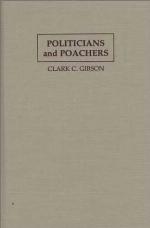 Politicians and Poachers