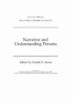 Narrative and Understanding Persons