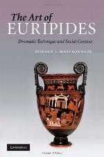 The art of Euripides : dramatic technique and social context