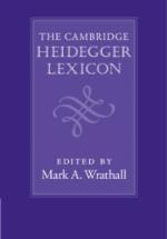 The Cambridge Heidegger Lexicon