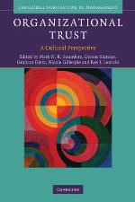 Organizational Trust