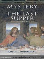 The Mystery of the Last Supper
