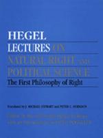 Lectures on Natural Right and Political Science