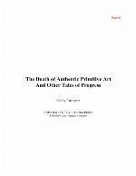 The Death of Authentic Primitive Art