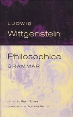 Philosophical Grammar