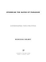 Storming the Gates of Paradise