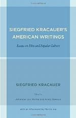 Siegfried Kracauer's American Writings