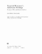 Siegfried Kracauer's American Writings