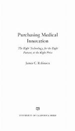 Purchasing Medical Innovation