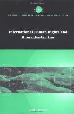 International Human Rights and Humanitarian Law
