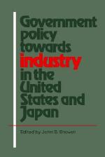 Government Policy Towards Industry in the United States and Japan