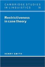 Restrictiveness in Case Theory
