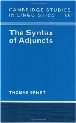 The Syntax of Adjuncts