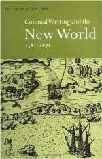 Colonial Writing and the New World, 1583-1671