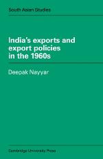 India's Exports and Export Policies in the 1960's India Edition