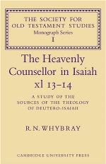 The Heavenly Counsellor in Isaiah XL 13-14