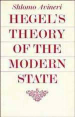 Hegel's Theory of the Modern State