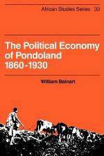 The Political Economy of Pondoland 1860-1930