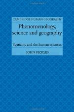 Phenomenology, Science and Geography